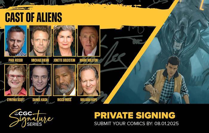 CGC Signature Series: cómics firmados por actores